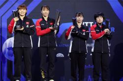 WTT伦敦球星挑战賽(sài)：石(shí)洵瑤(yáo)/張(zhāng)翔宇女双夺冠